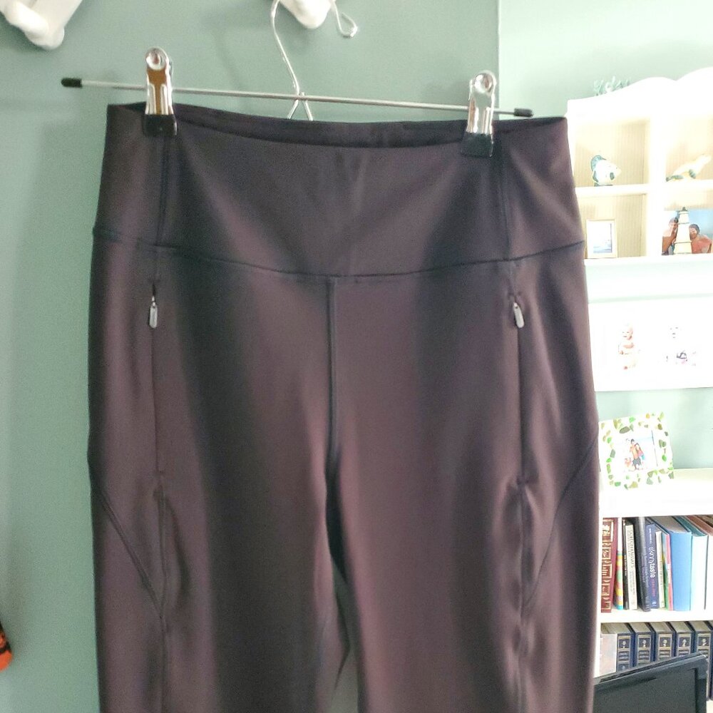 Athleta Ranier Mid Rise Joggers XS Tall Black